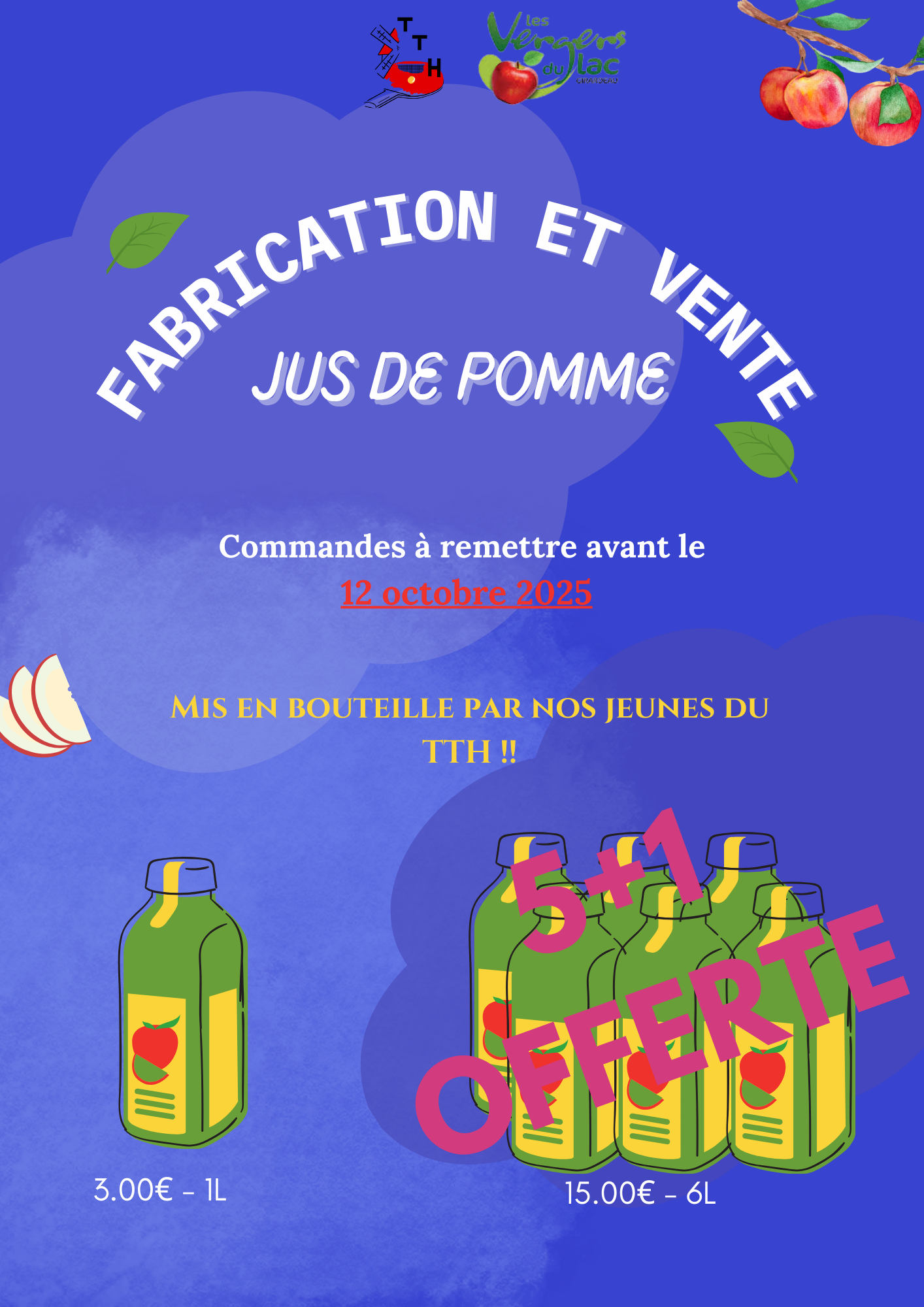 FABRICATION & VENTE DE JUS DE POMME